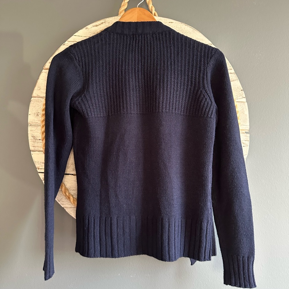 Cotton Wool Tab button detail cardigan - Picture 5 of 13